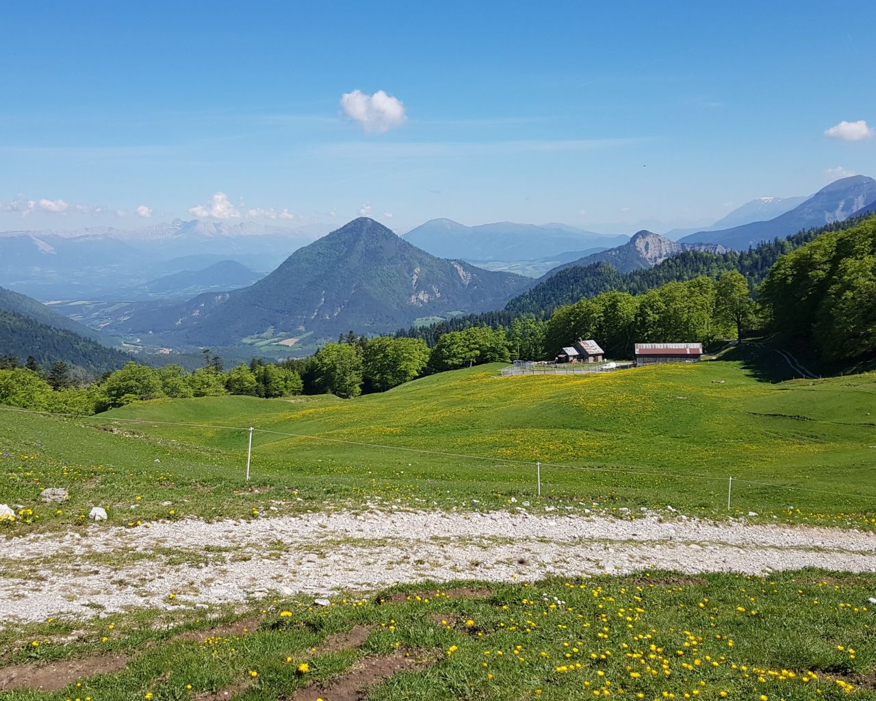 Randonnée Marche à LUSLACROIXHAUTE 2019 06 02 Col de la Croix