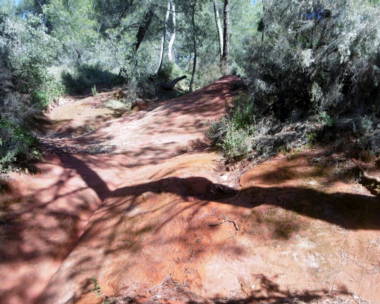Percorso Marcia a Mormoiron Boucle des ocres du ravin des Sitos