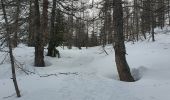 Trail Snowshoes Vars - Fontbonne - Cabane de l'Ecuelle  - Photo 12