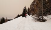 Excursión Raquetas de nieve Roubion - cretes du countet AR - Photo 8