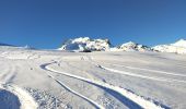 Tour Skiwanderen La Léchère - tricotage vers Les Teurs. - Photo 1