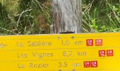 Trail Walking Le Rozier - aller-retour le rosier refuge de la sablière - Photo 11