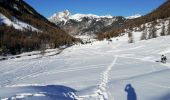 Tour Schneeschuhwandern Ceillac - CEILLAC  raquette  vallée du mélezet - Photo 2