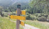 Trail Walking Saint-Paul-sur-Ubaye - PLAN DE PAROUART DEPUIS MALJASSET - Photo 3