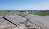 Tour Wandern Le Mont-Saint-Michel - Le Mont St Michel,  Herbus, Sables, et Barrage de La Caserne. - Photo 4