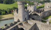Tocht Stappen Unknown - Visite du château de Conwy et des remparts  - Photo 12