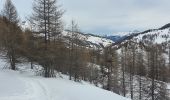 Percorso Racchette da neve Vars - Fontbonne - Cabane de l'Ecuelle  - Photo 1