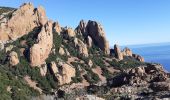 Trail Walking Saint-Raphaël - Belle Barbe Pic d'Aurelle Pic du Cap Roux Grotte St Honorat - Photo 4