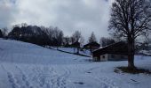 Randonnée Raquettes à neige Sallanches - autour de Mayeres - Photo 1