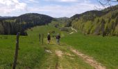 Trail Walking Bellecombe - crêt chalam borne au lion - Photo 2