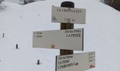 Tocht Sneeuwschoenen La Pesse - L'Ambossieux-La Borne au Lion AR - Photo 8