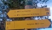 Trail Walking Aubignosc - AUBIGNOSC . LES CRÊTES.  LE PAS DES BOEUFS  .O L - Photo 4