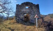 Percorso Marcia Digne-les-Bains - DIGNE. Château de la reine Jeanne , hautes bâties du Cousson . chapelle S Jean n - Photo 4