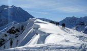 Tocht Sneeuwschoenen La Chapelle-du-Bard - Crête des Planes-2021-02-14 - Photo 1