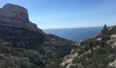 Trail Walking Marseille - Sommet de Marseilleveyre à partir des Goudes - Photo 11