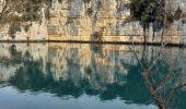 Tour Wandern Saint-Laurent-du-Verdon - Circuit du Chiron 14.1.23  - Photo 9