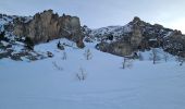 Trail Touring skiing Villar-Saint-Pancrace - crêtes des barres - Photo 12