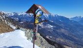 Trail Snowshoes Châtillon - de Promiod jusqu'à l'arête du Mont Zerbion - Photo 2