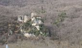 Tocht Stappen La Motte-Fanjas - Château de Rochechinard  - Photo 1