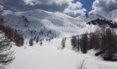 Trail Touring skiing Les Orres - Col de l'Eissalette, Montagne de la Cabane - Photo 7