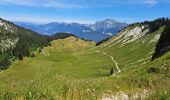 Trail Walking Bellecombe-en-Bauges - Tour de BancPlat, Dent des portes en partant du petit reposoir  - Photo 11