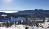 Randonnée Raquettes à neige Les Rousses - Noirmont et mont Sala Suisse - Photo 8