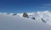 Percorso Sci alpinismo Jausiers - Mourre Haut à Ski  - Photo 1