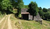 Randonnée Marche Lacroix-Barrez - Chateau Vallon au depart de Bars  - Photo 14