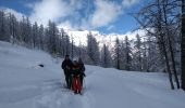 Tour Schneeschuhwandern La Condamine-Châtelard - raquettes Ste Anne la Condamine 06-03-20 - Photo 1