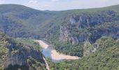 Randonnée Marche Vallon-Pont-d'Arc - Rando Châmes Ardèche - Photo 2