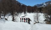 Randonnée Raquettes à neige Entraunes - la boucharde - Photo 1