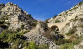 Randonnée Marche Ollioules - Chateauvallon - Courtine - Grottes du patrimoine / Chelo / Croupatier - Cap Gros - Chateauvallon - Photo 8