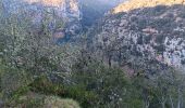 Trail Walking Quinson - verdon basse gorge via ravin ste marguerite et chapelle ste marguerite  - Photo 14