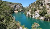 Tocht Stappen Montmeyan - Basses gorges du Verdon Quinson - Photo 8