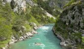 Tocht Stappen Trigance - Pont du Carajuan Rougon Pont du Tusset Belvédère de Rancoumas Trace réelle - Photo 1