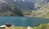 Randonnée Marche Auzat - Tour des lacs - Sarroucanes - Photo 13