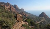 Trail Walking Saint-Raphaël - Pic du cap roux - Photo 9