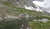 Randonnée Marche Sainte-Agnès - lac au dessus du lac blanc - Photo 3