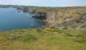 Randonnée Marche Locmaria - belle île de la pointe de Pouldon à la plage de Herlin - Photo 4