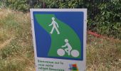 Tocht Wegfiets Bezouce - 30 uzes Beaucaire becouze v verte - Photo 2