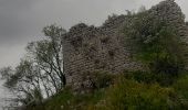 Tocht Stappen Saint-Jacques - SAINT JACQUES.  PRE DE SIROM .  ENTRE PUY , PIED MARCELLIN . Chateau plus haut , Chaudon , col de Chaudon ,  - Photo 3