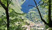 Randonnée Marche Isola - Fontaine St Laurent par Collet de Léchio et Cascade de Louch Isola Village - Photo 17