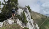 Trail Walking Aillon-le-Jeune - Mont Colombier par les rochers de la Bade et la sente de Rossanaz avec CAF Annecy -R3 - Photo 1