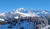 Excursión Raquetas de nieve Hauteluce - Le Signal - Chard du Beurre - Plan Chardon - Photo 2