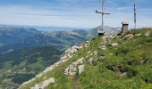 Percorso Marcia La Clusaz - aravis aiguille verte combe borderan 12kms  987m - Photo 4