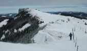 Randonnée Raquettes à neige Sainte-Croix - Col des Etroits Le Chasseron CAF - Photo 11