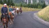 Trail Horseback riding Saint-Jacques-d'Ambur - SAINT JACQUES  D'AMBUR / ANCHALS / ST JACQUES 32kms - Photo 1