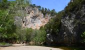 Trail Walking Correns - Correns - Val Obscur - Rive de l'Argens - Grotte aux Fées - Châteauvert - Vallon Sourn - Photo 6