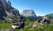 Trail Walking Sëlva - Wolkenstein - Selva di Val Gardena - rif puez - rifugio pisciadu - Photo 10