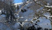 Trail Touring skiing Saint-Front - 2022 01 RANDONNÉE EN MÉZENC : descente vers Estaples puis La Croix Pecata, roche pointu, les dents du diable, traversée du Lignon. - Photo 11